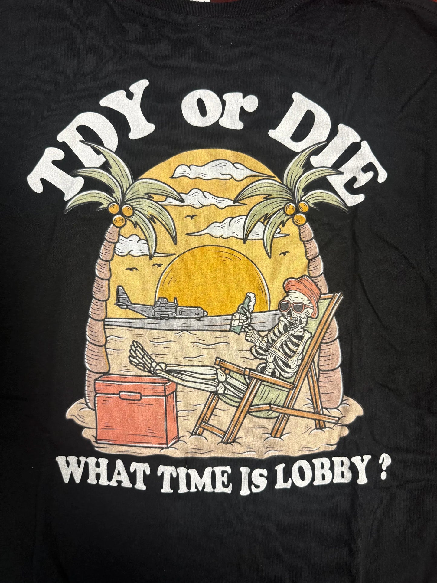 What Time is Lobby? Black